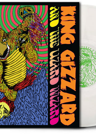 the album cover for King Gizzard & The Lizard Wizard - Willoughby's Beach (Ep) (Injection Molded Pet)