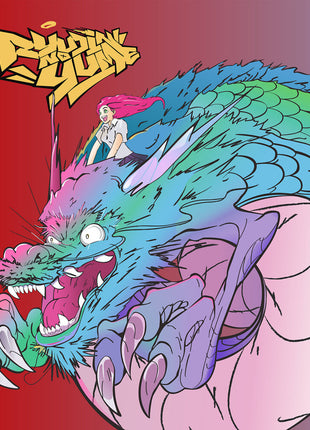 the album cover for Marcus D - Ryujin No Yume (Blk) [Colored Vinyl] (Pnk)