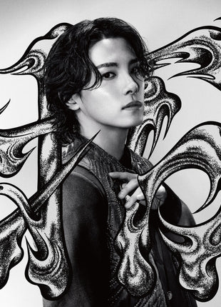 the album cover for JO1 - ANIMAL [Member Solo Jacket Ver Takumi]