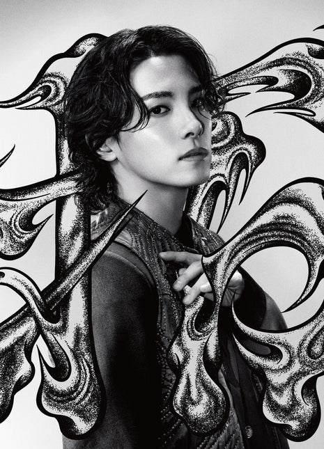 the album cover for JO1 - ANIMAL [Member Solo Jacket Ver Takumi]