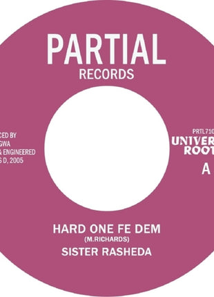 the album cover for Sister Rasheda - Hard One Fe Dem' (Ep)