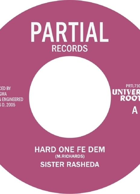the album cover for Sister Rasheda - Hard One Fe Dem' (Ep)