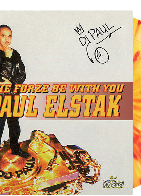 the album cover for Paul Elstak - May The Forze Be With You [Colored Vinyl] (Grn) (Ofgv)