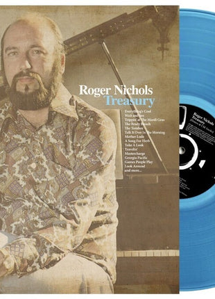 the album cover for Roger Nichols  & The Small Circle Of Friends - Roger Nichols Treasury (Demo & Cm Tracks) (Blue)