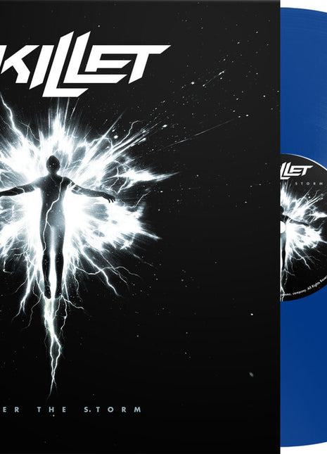 the album cover for Skillet - After The Storm [Indie Exclusive] Blue (Blue) [Colored Vinyl] [Indie Exclusive]