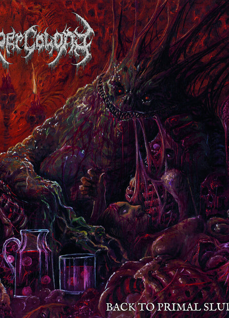 the album cover for Leper Colony - Back To Primal Sludge