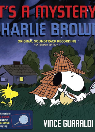the album cover for Vince Guaraldi - It's A Mystery, Charlie Brown - O.S.T. (Aniv)