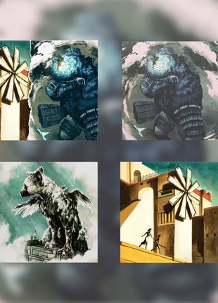 the album cover for Various Artists - Team Ico Trilogy (ost Bundle/5lp)