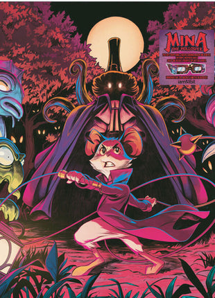 the album cover for Mina The Hollower - O.S.T. (Colv) (Purp) (Spla) - Mina The Hollower - O.S.T. [Colored Vinyl] (Purp) (Spla)