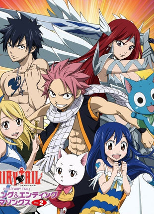 the album cover for Tv Anime Fairy Tail Opening & Ending Songs 2 - Ost - Tv Anime Fairy Tail Opening & Ending Songs 2 - Ost