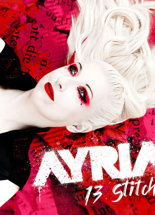 the album cover for Ayria - 13 Stitches