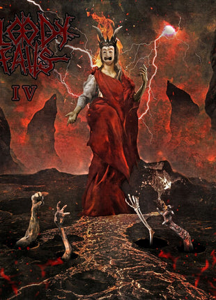 the album cover for Bloody Falls - Iv