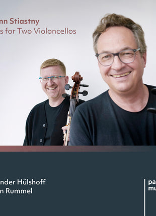 the album cover for Johann Stiastny - Works For Two Violoncellos 4