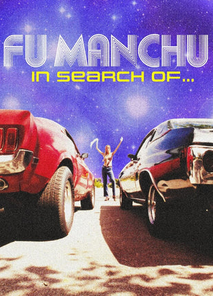 the album cover for Fu Manchu - In Search Of - 30th Anniversary - Red/Blue (Blue)