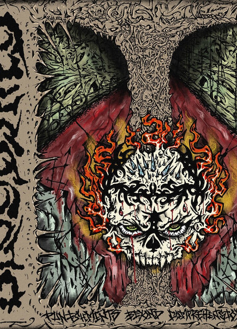 the album cover for Bloodshed - Punishments Beyond Comprehension