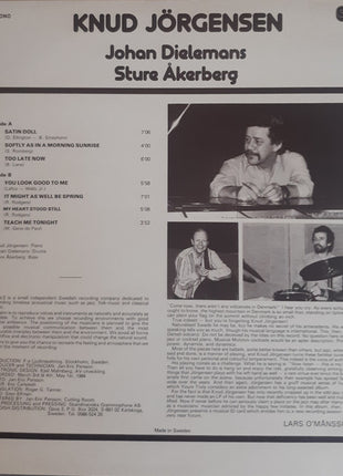 Knud Jörgensen : Knud Jörgensen Jazz Trio (LP)
