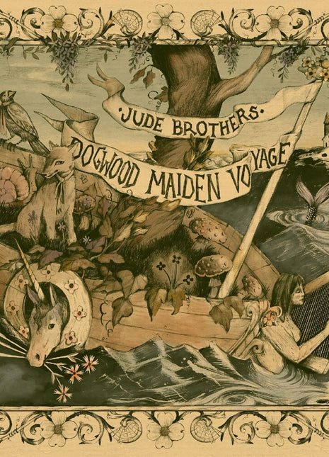 the album cover for Jude Brothers - Dogwood Maiden Voyage