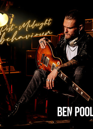 the album cover for Ben Poole - Post-Midnight Behaviour