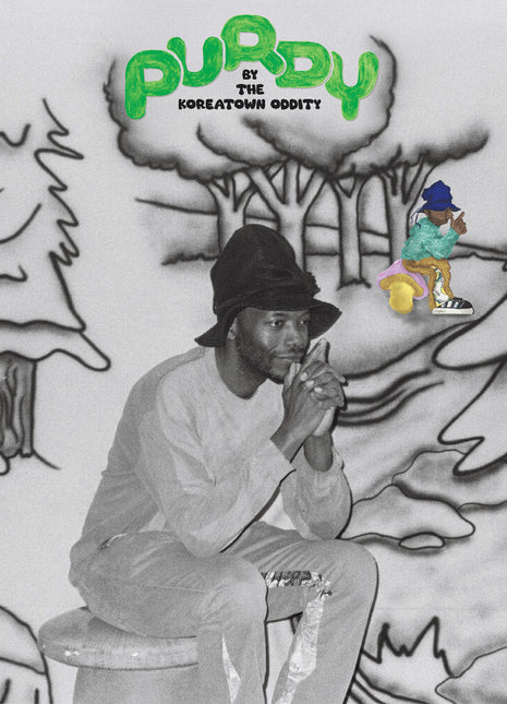the album cover for Koreatown Oddity - Purdy - Lavender Eco Haze [Colored Vinyl] (Eco)