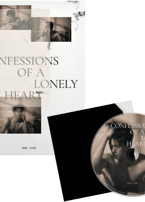the album cover for Eric Nam - Confessions of a Lonely Heart [92-page Hard Cover Photobook with Photocard]
