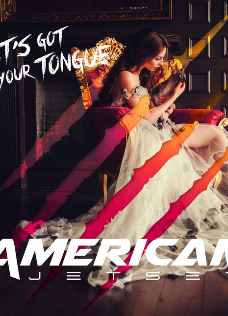 the album cover for American Jetset - Cat's Got Your Tongue