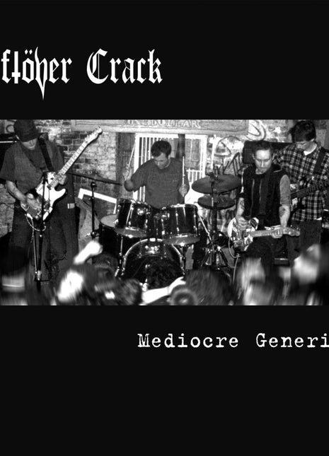 the album cover for Leftover Crack - Mediocre Generica (col. Vinyl)