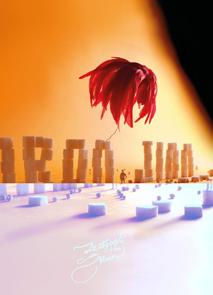 the album cover for Iron Jinn - Zeitgeist On The Run