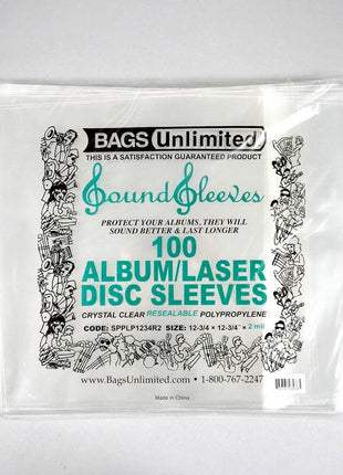 the album cover for Bu Spplp1234R2 LP Sleeve Resealable Pp 100Ct Clr - Bu Spplp1234r2 Lp Sleeve Resealable Pp 100ct Clr