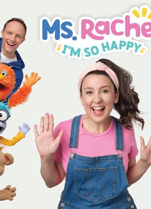 the album cover for Ms. Rachel - I'm So Happy