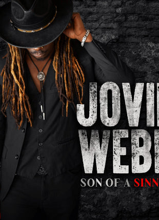the album cover for Jovin Webb - Son of a Sinner