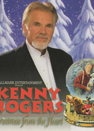 the album cover for Kenny Rogers - Christmas From The Heart [Colored Vinyl] [Limited Edition] (Red)