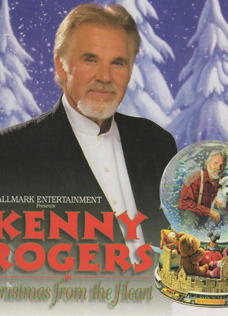 the album cover for Kenny Rogers - Christmas From The Heart [Colored Vinyl] [Limited Edition] (Wht)