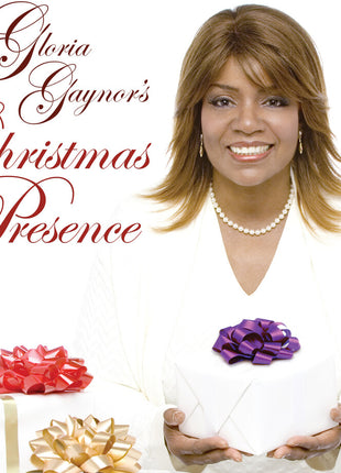 the album cover for Gloria Gaynor - Christmas Presence [Clear Vinyl] [Limited Edition] (Red)