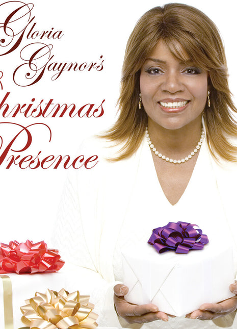 the album cover for Gloria Gaynor - Christmas Presence [Clear Vinyl] [Limited Edition] (Red)
