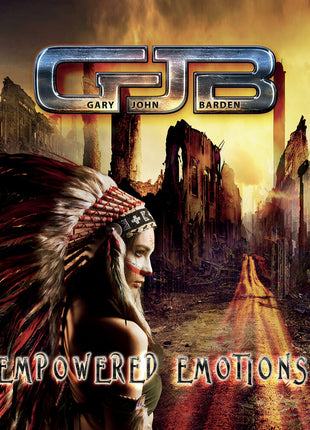 the album cover for Gary Barden  John - Empowered Emotions