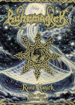 the album cover for Runemagick - After Chaos: Nocturnal Vigil