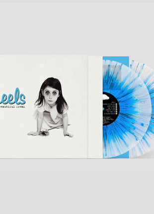 the album cover for Eels - Beautiful Freak - Clear/Blue/Black (Blk) (Blue)