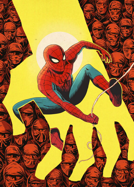the album cover for Michael Giacchino  (Blue) (Colv) (Ofgv) (Red) - Spider-Man: Brand New Day / O.S.T. (Blue) [Colored Vinyl]
