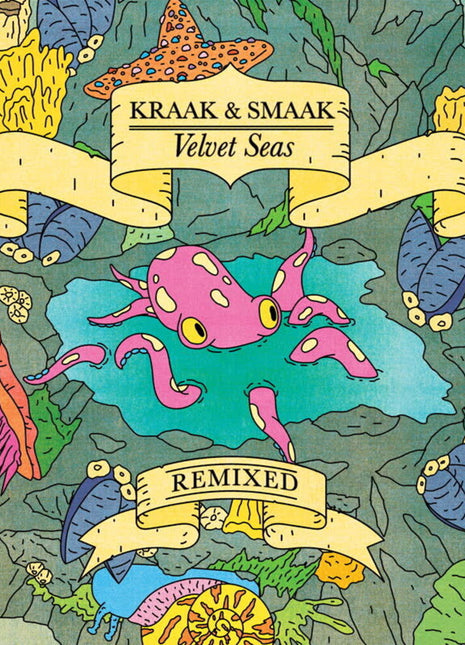 the album cover for Kraak & Smaak - Velvet Seas Remixed (Pict)