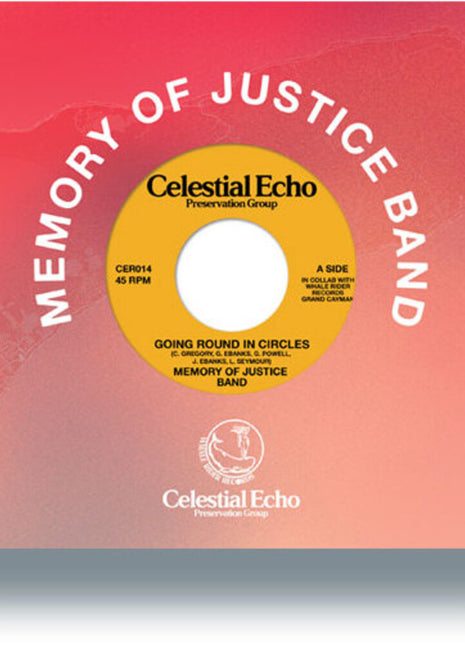 the album cover for Memory Of Justice Band - Going Round In Circles