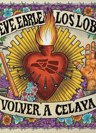 the album cover for Steve Earle  / Los Lobos - Volver A Celaya / City Of Immigrants [Indie Exclusive] [Indie Exclusive]