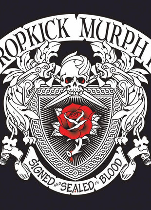 the album cover for Dropkick Murphys - Signed And Sealed In Blood