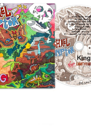 the album cover for Michael Hampton - King Kong