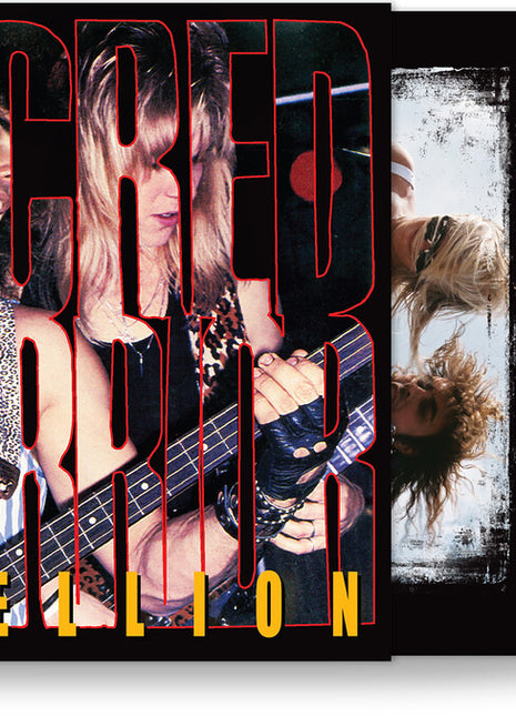 the album cover for Sacred Warrior - Rebellion [Colored Vinyl] [Limited Edition] [Remastered]