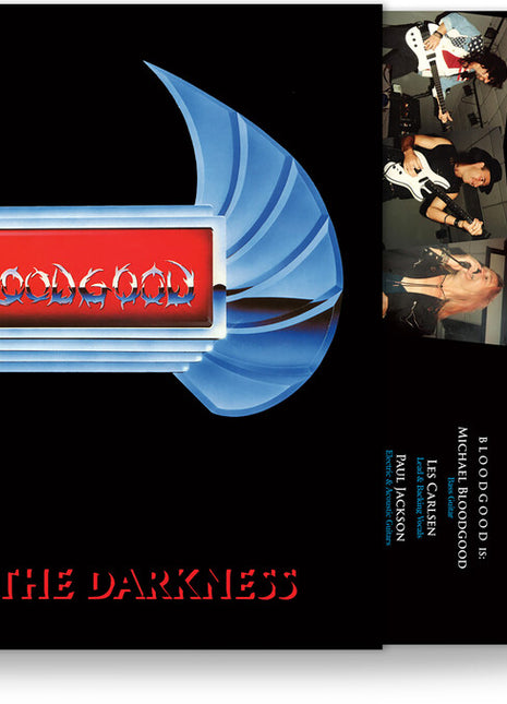 the album cover for Bloodgood - Out Of The Darkness [Colored Vinyl] [Limited Edition] [Remastered]