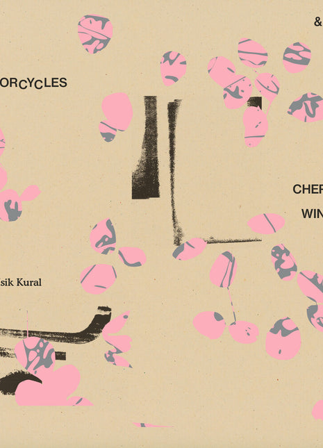 the album cover for Isik Kural - Motorcycles & Cherry Wind