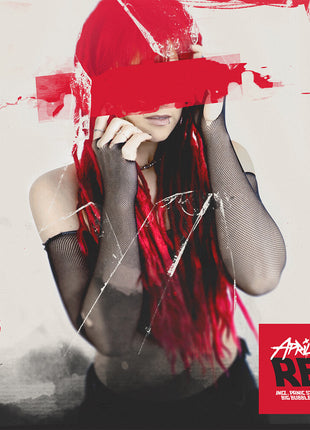 the album cover for April Art - Red (Jewl) (Lyrb)