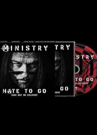 the album cover for Ministry - Hate To Go - Take Out Or Delivery