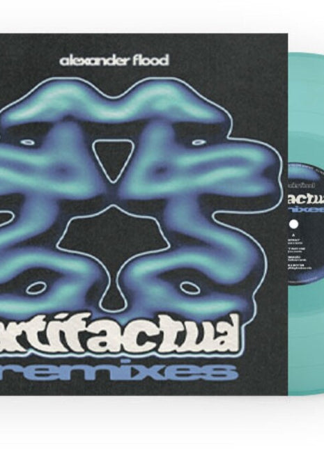 the album cover for Alexander Flood - Artifactual Remixes (Blue) [Colored Vinyl]