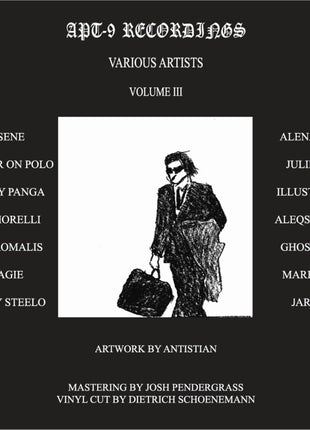the album cover for Apt-9 Recordings Vol. 3 / Various - Apt-9 Recordings Vol. 3 / Various